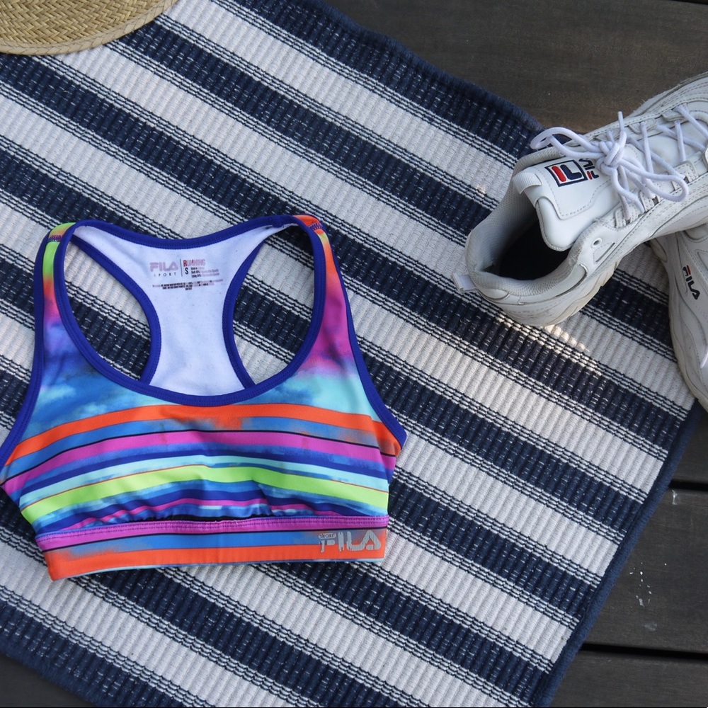 Multicolor Fila Sports bra!